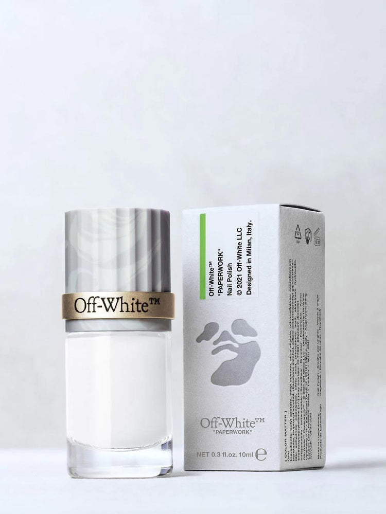 OFF-WHITE BEAUTY top coat nail polish