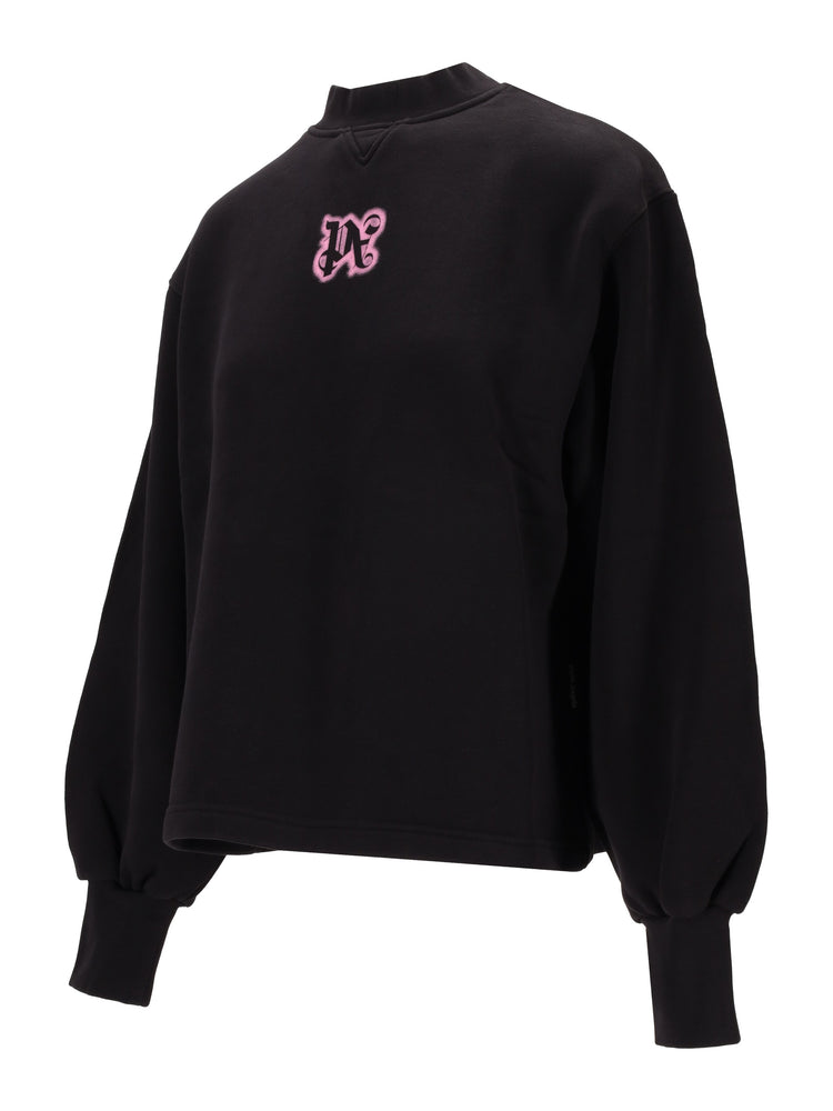 CLASSIC LOGO NEON BALOON CREW BLACK - PI