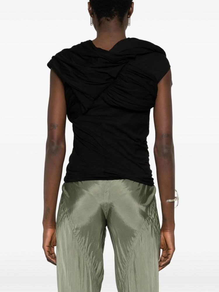 Harness T draped top