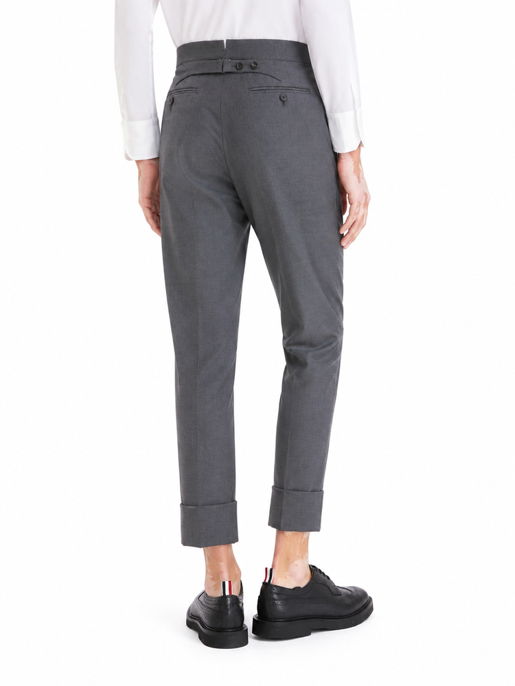 FIT 1 BACK STRAP TROUSER IN SUPER 120’S TWILL