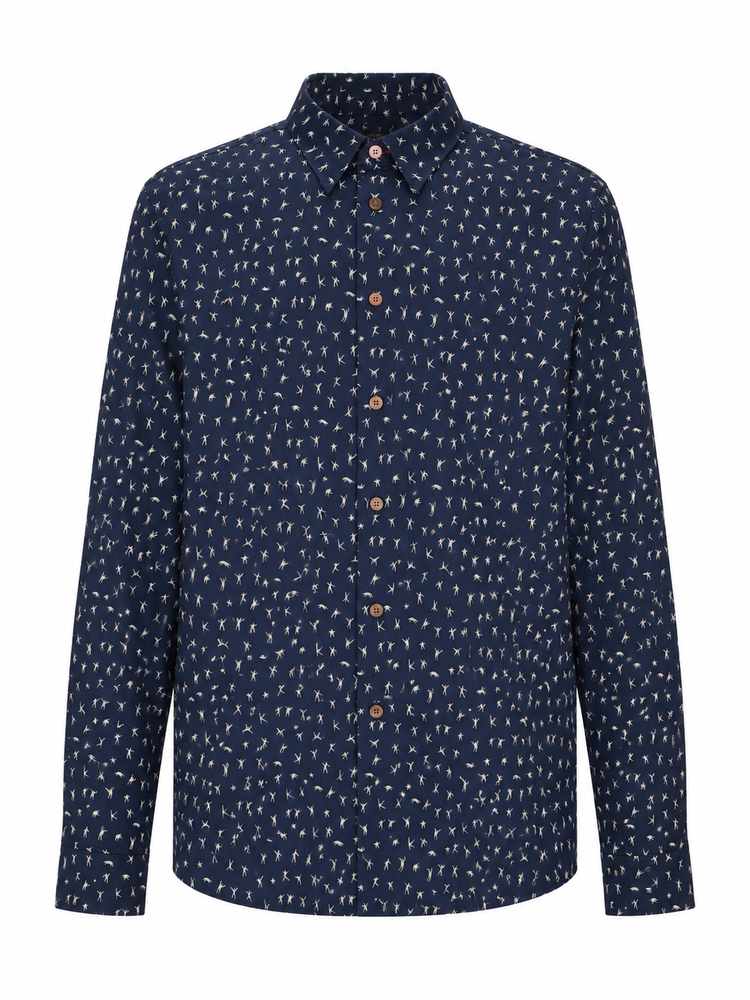 MENS LS TAILORED FIT SHIRT