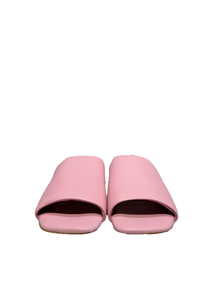 Sabot nappa powder pink