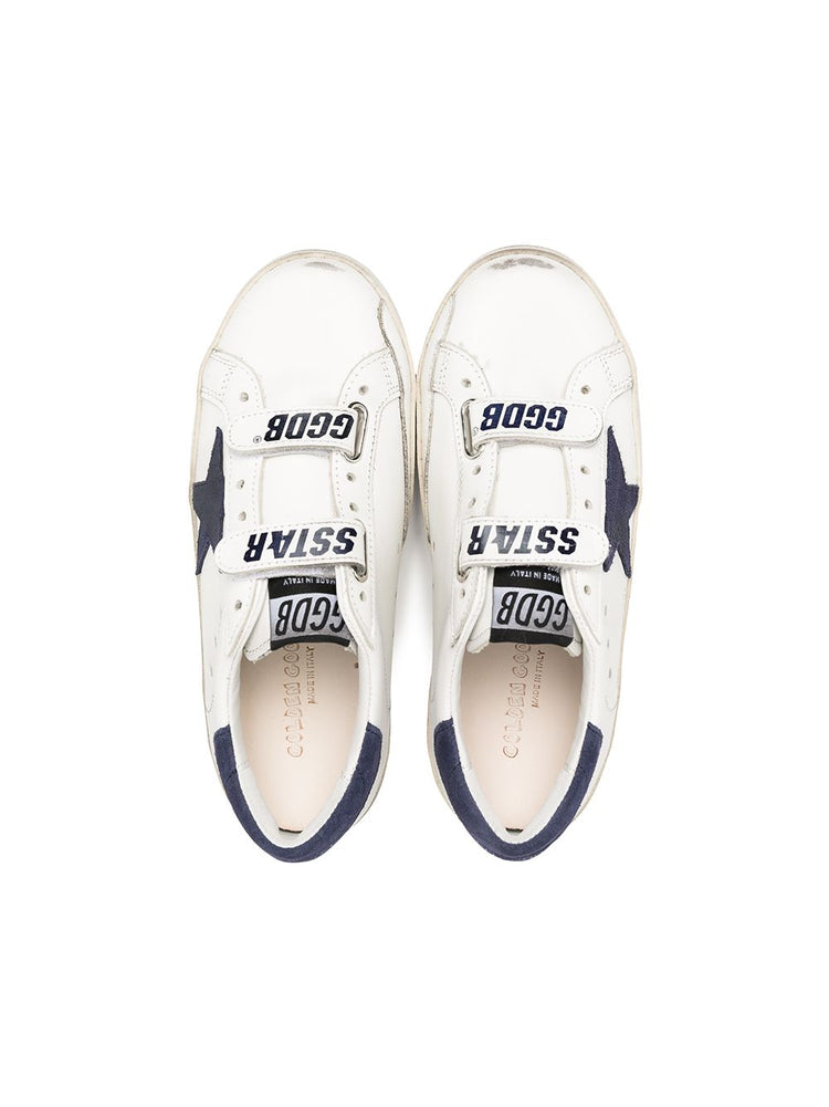 OLD SCHOOL LEATHER UPPER SUEDE STAR AND HEEL