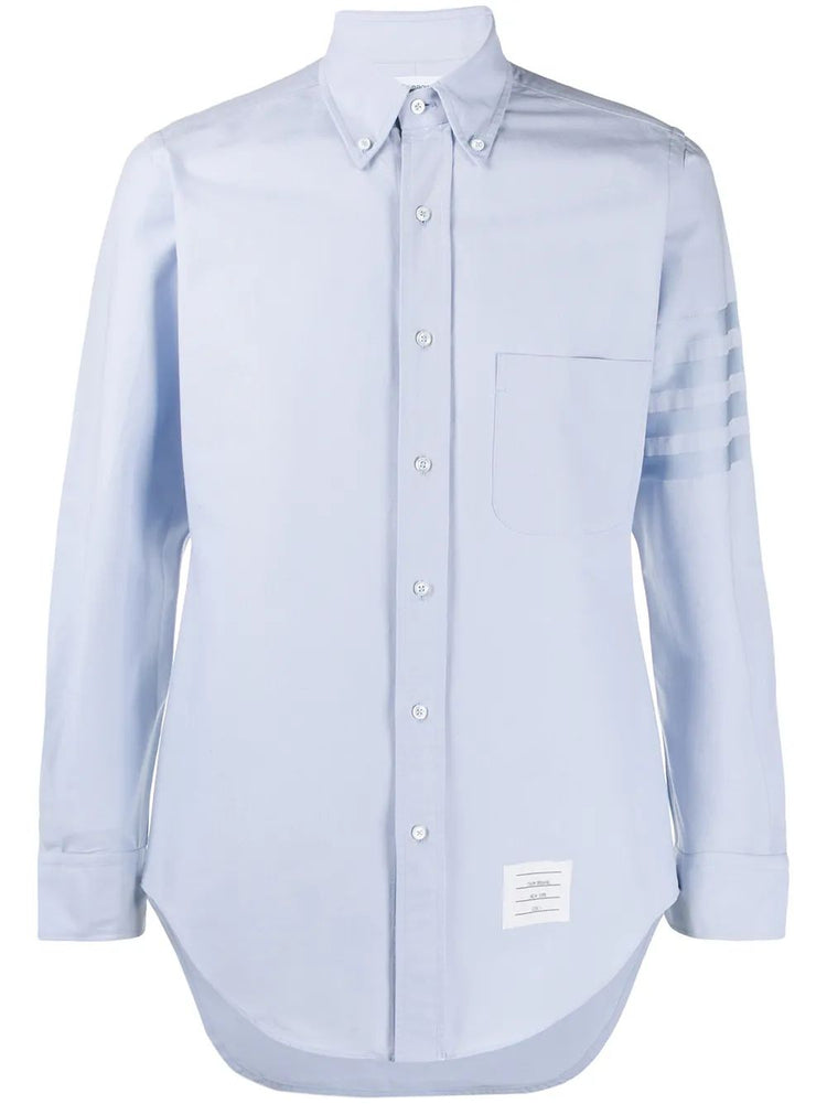CLASSIC FIT SHIRT W/ 4BAR IN OXFORD SATIN WEAVE