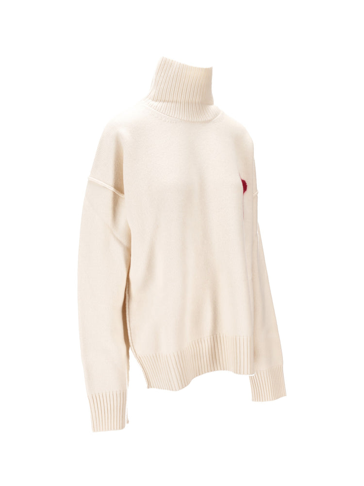 PULL COL CHEMINEE AMI DE COEUR