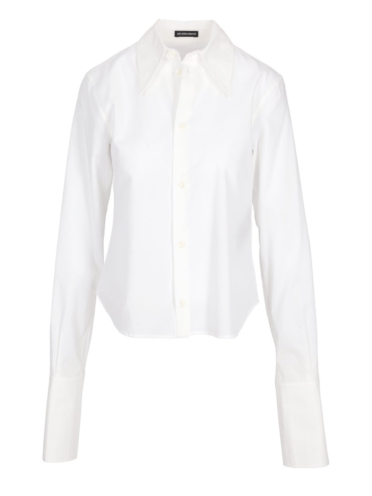 KAREENA FITTED SHIRT WITH CUFFLINKS POPELINE