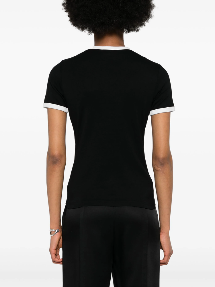 T-SHIRT SIGNATURE CONTRAST