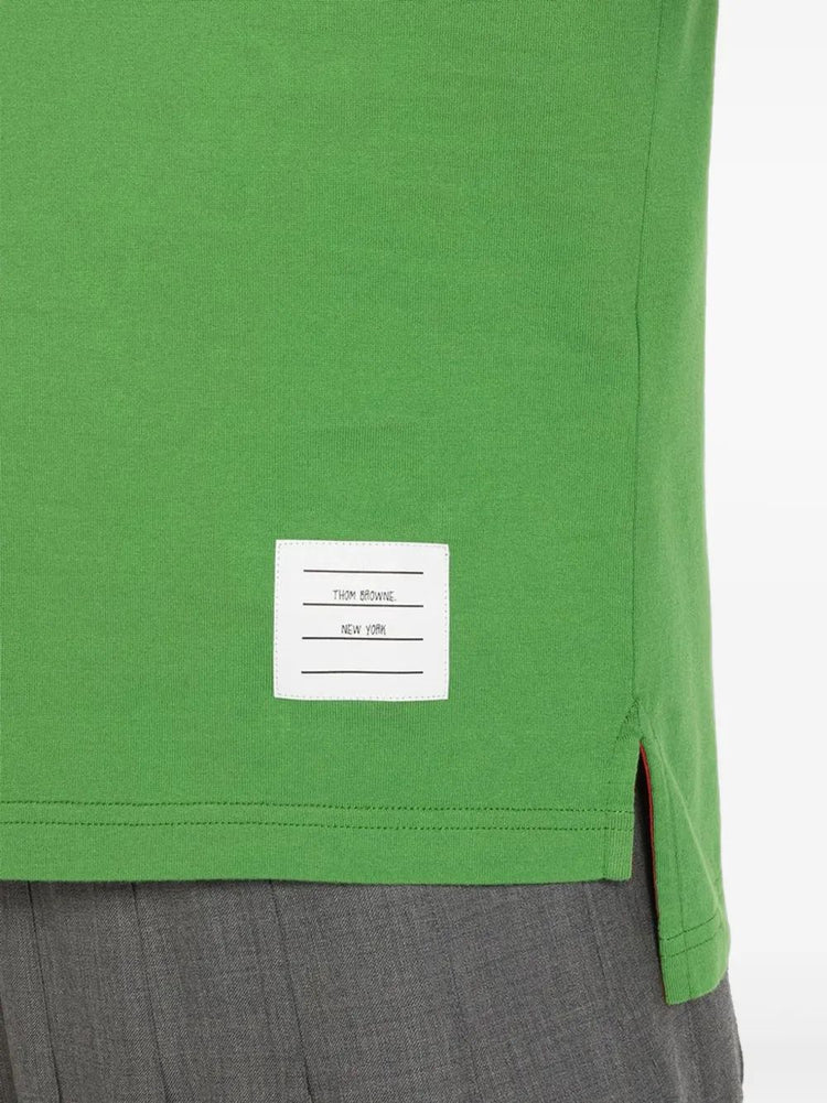 LONG SLEEVE TEE W/ ENGINEERED 4 BAR IN SUSTAINABLE JERSEY