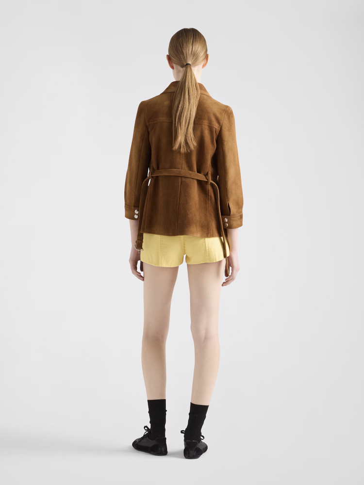 double cotton shorts