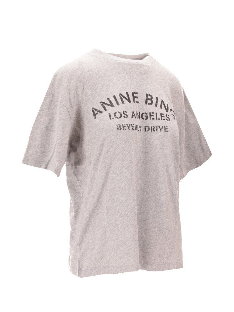 COHEN TEE LOS ANGELES STENCIL - MEDIUM HEATHER GREY