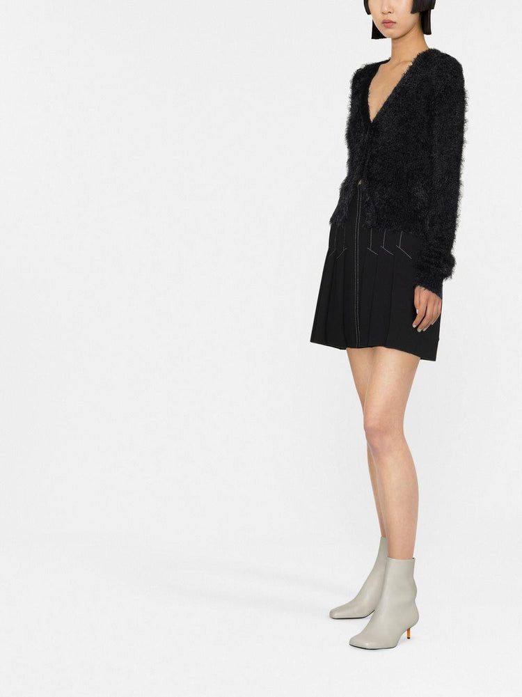 MSGM long-sleeve knitted cardigan