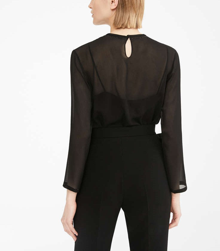 Ferrera semi transparent shirt