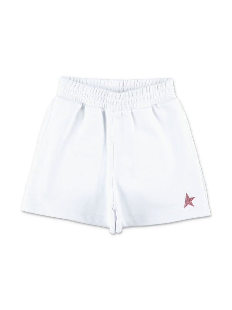 star-print elasticated-waist shorts