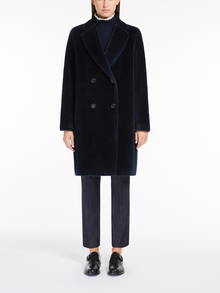 Roseto midi alpaca and wool coat