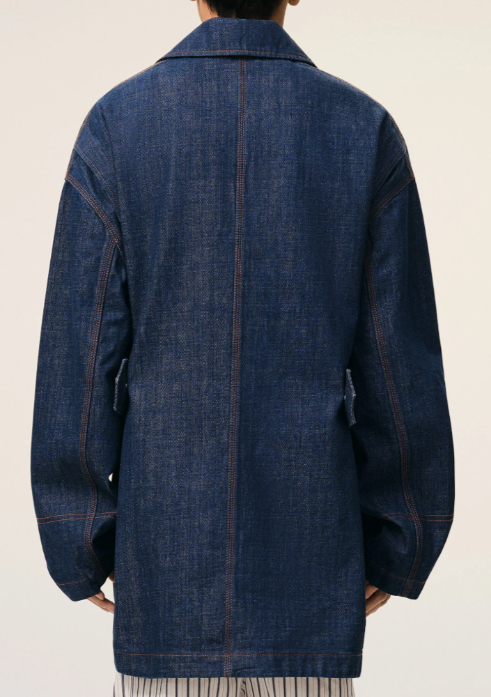 VESTE WORKER AVEC ETIQUETTE HERITAGE AMI PARIS