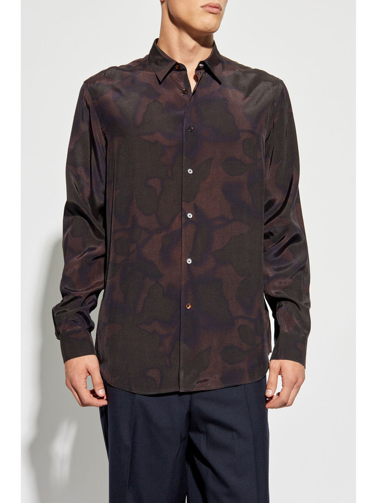 patterned shirt