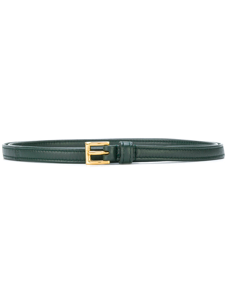 PRADA skinny buckled belt