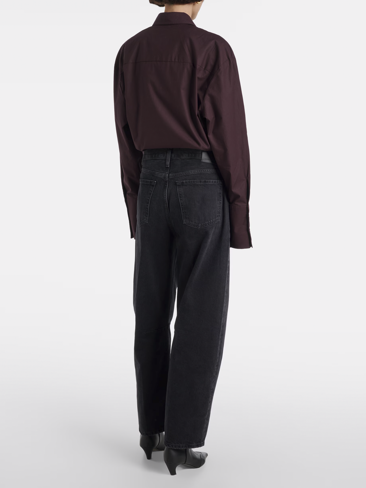 Miro high-rise wide-leg jeans