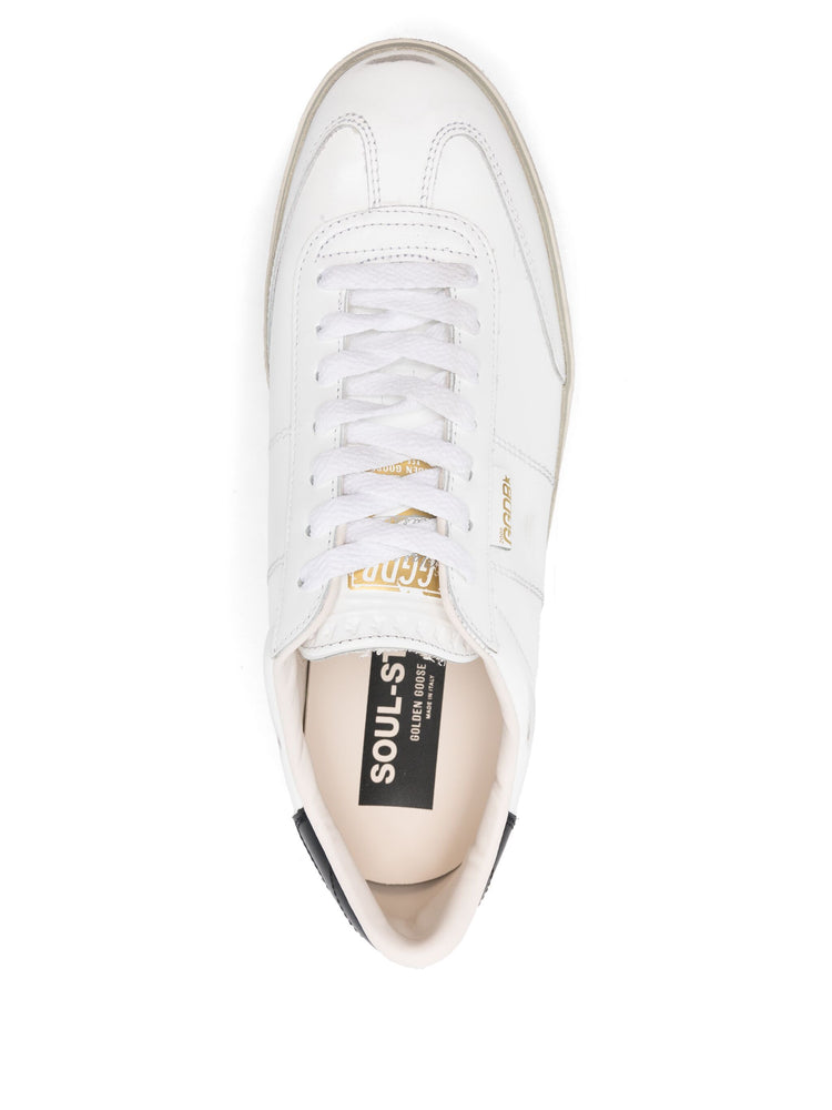 SOUL-STAR LEATHER UPPER TONGUE AND HEEL