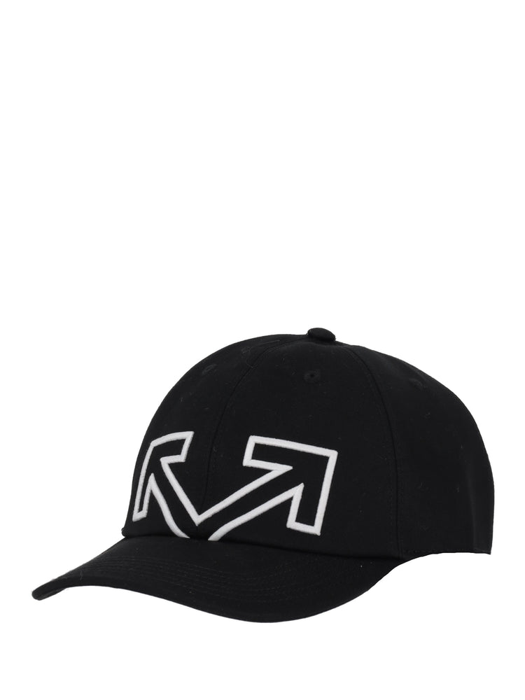 HERITAGE BASEBALL CAP BLACK - WHITE