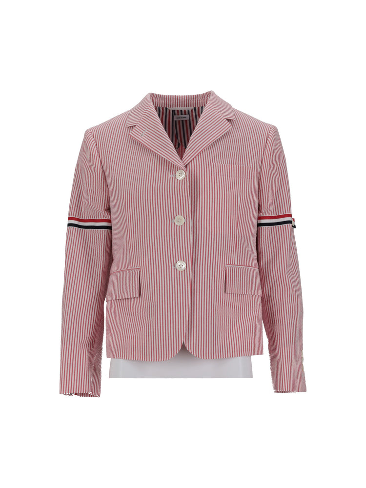 HIGH BREAK SB SPORTCOAT W/ RWB GG ARMBANDS IN SEERSUCKER