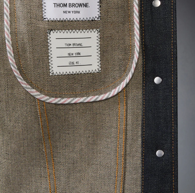 SHRUNKEN FIT DENIM JACKET IN JAPANESE SELVEDGE DENIM