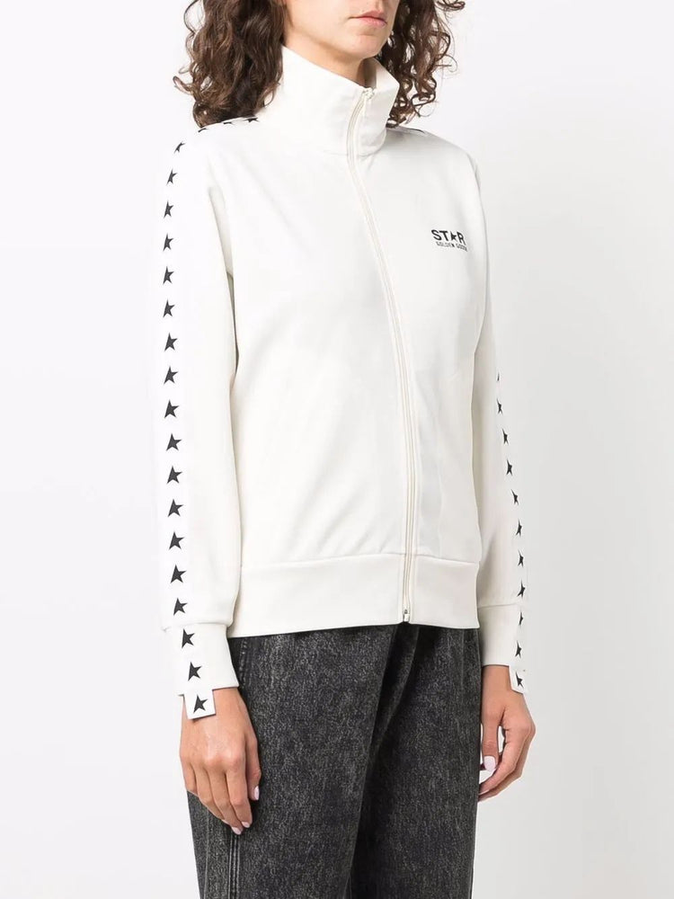STAR/ W'S ZIPPED TRACK JACKET DENISE / TECHNICAL JERSEY/ LOGO STAR/ STRIP
