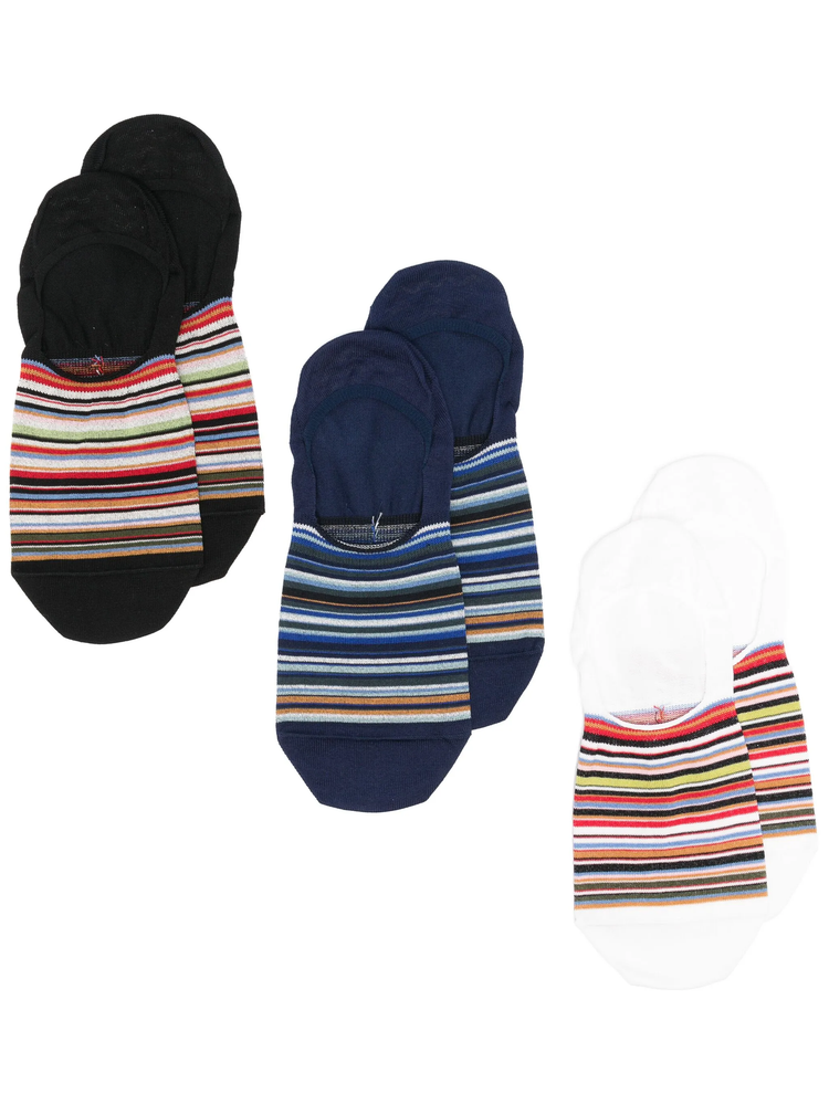 artist-stripe socks (pack of three)