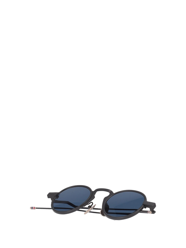 Acetate round sunglasses