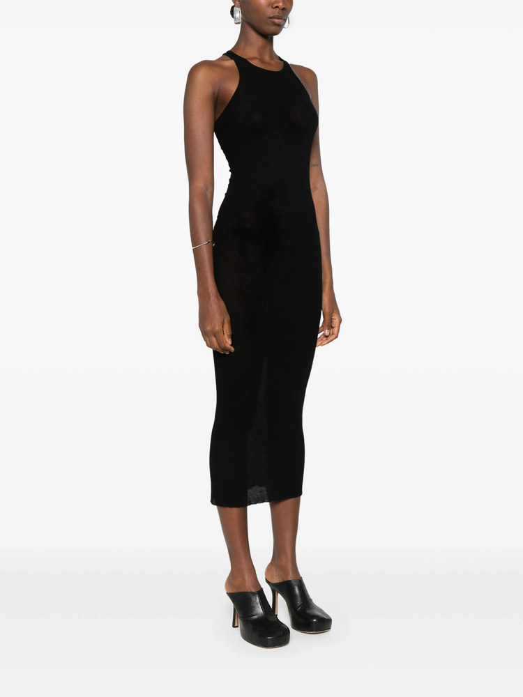 DRKSHDW ribbed tank midi dress