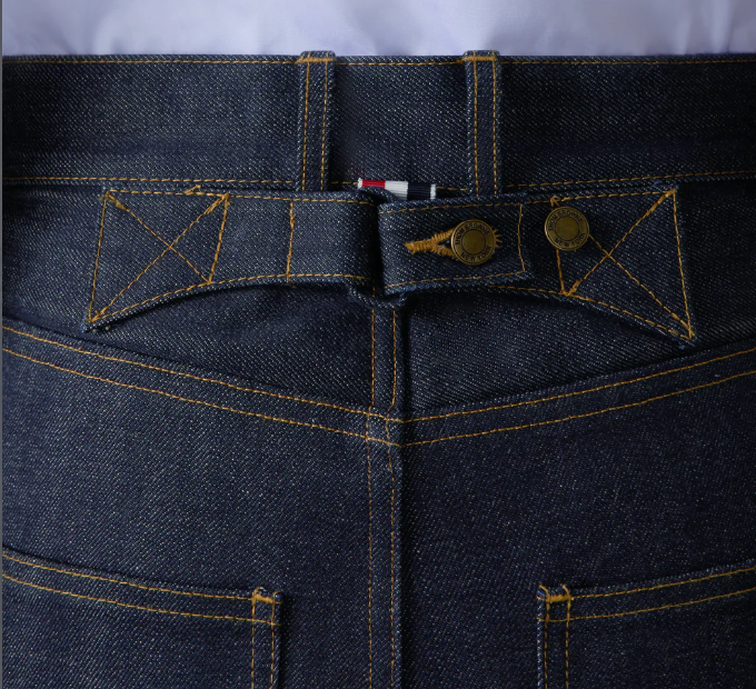 DENIM 5 POCKETS TROUSER IN JAPANESE SELVEDGE DENIM