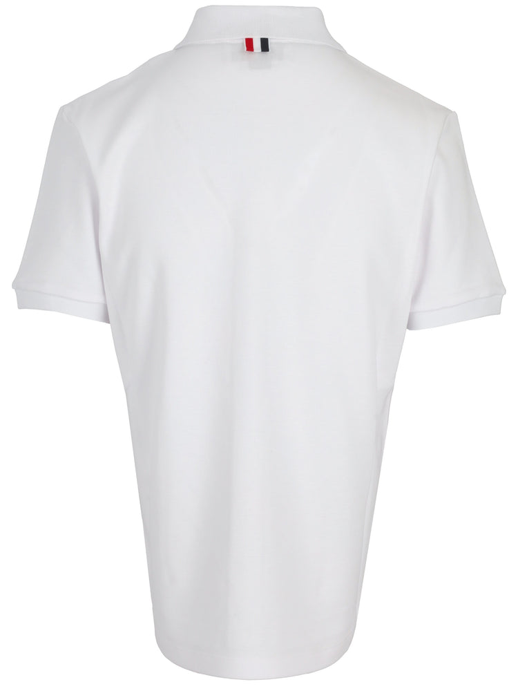 SS ROUND COLLAR RIB CUFF BUTTON DOWN SHIRT IN COTTON MILANO