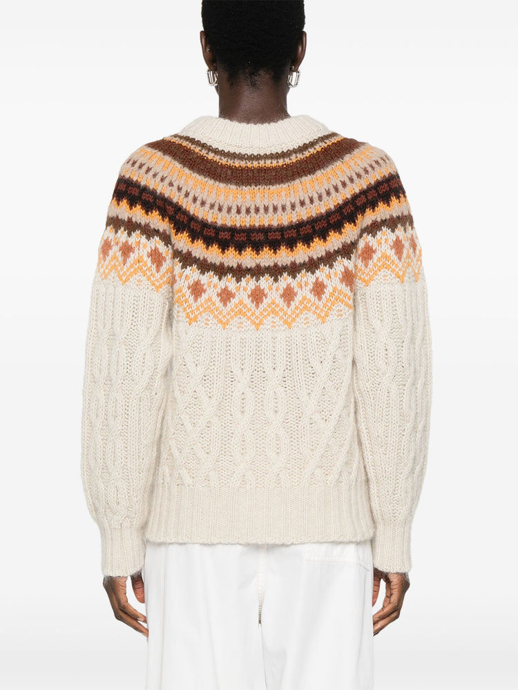 Grenoble cable-knit sweater