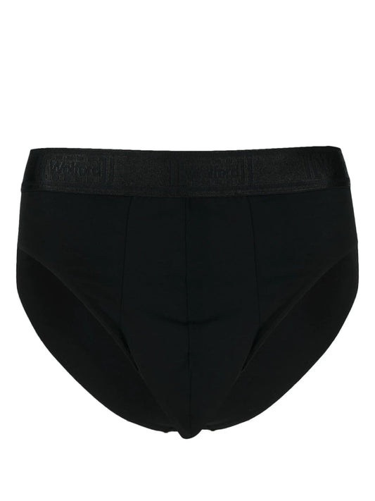WOLFORD logo-waistband briefs set