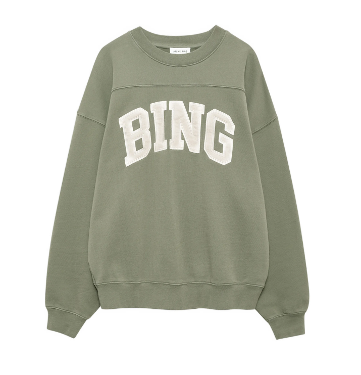 TRENTON SWEATSHIRT BING - WASHED OLIVE