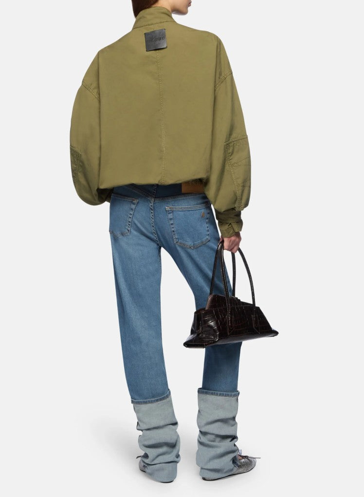 Bomber Overdyed canvas