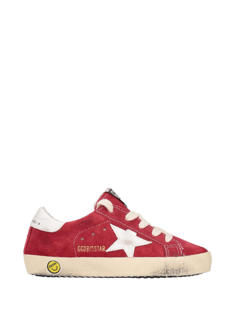 SUPER STAR SUEDE UPPER LEATHER STAR AND HEEL