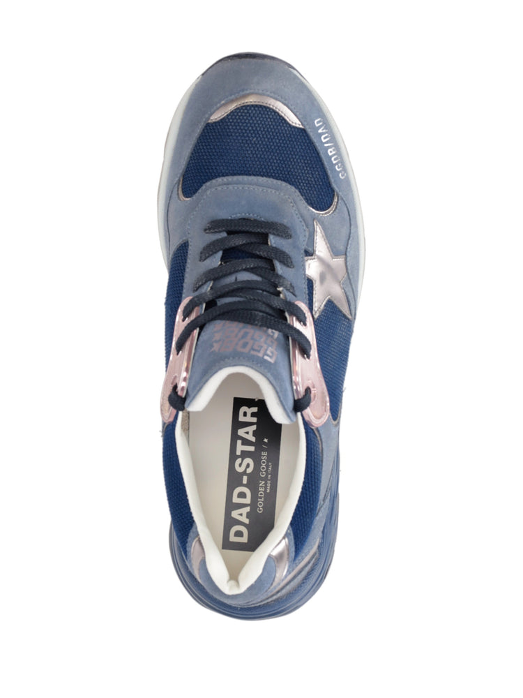 RUNNING DAD MESH AND SUEDE UPPER SUEDE TOE TONGUE HEEL AND SPUR BIO BASED STAR