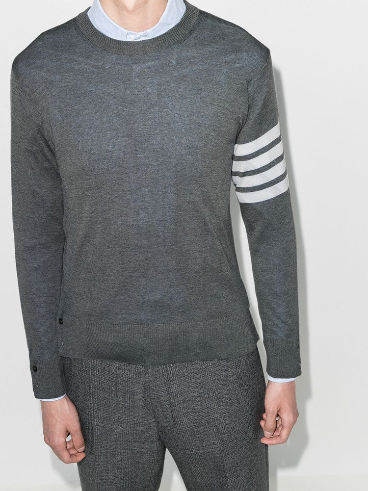 4-Bar wool jumper