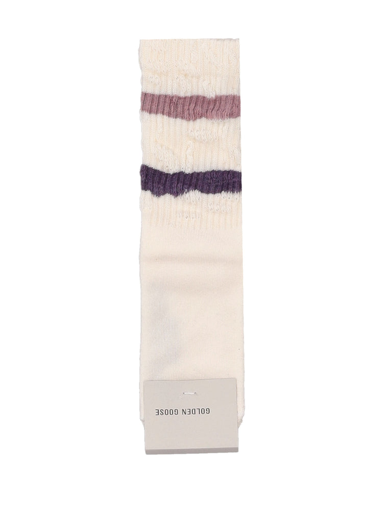 KIDS' SOCKS HIGH RIB/ STRIPES/ DISTRESSED