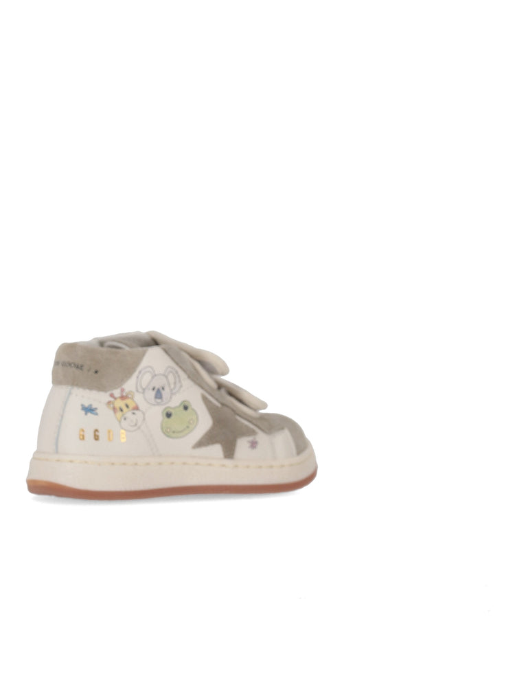 June nappa suede star