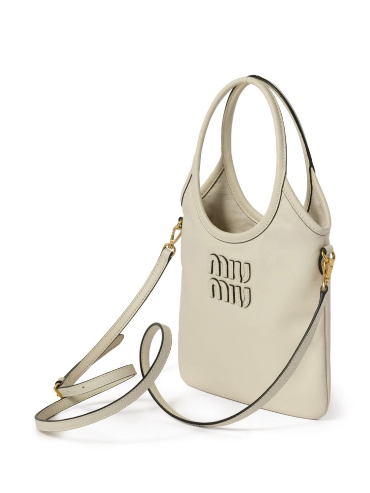 Ivy leather tote bag