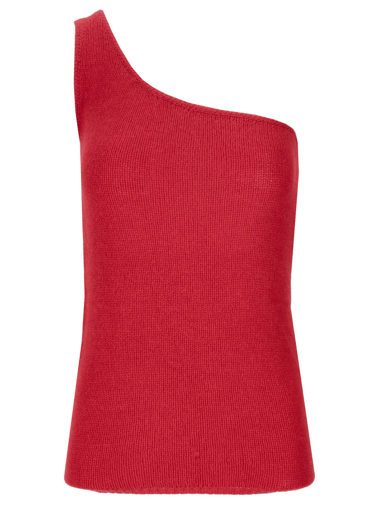 LA ROSE one shoulder cash top