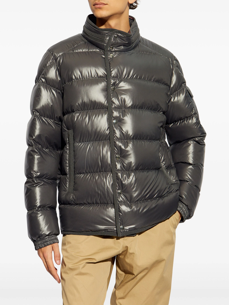 Gourette mock-neck puffer jacket
