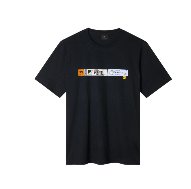 MENS REG FIT T SHIRT STRIP