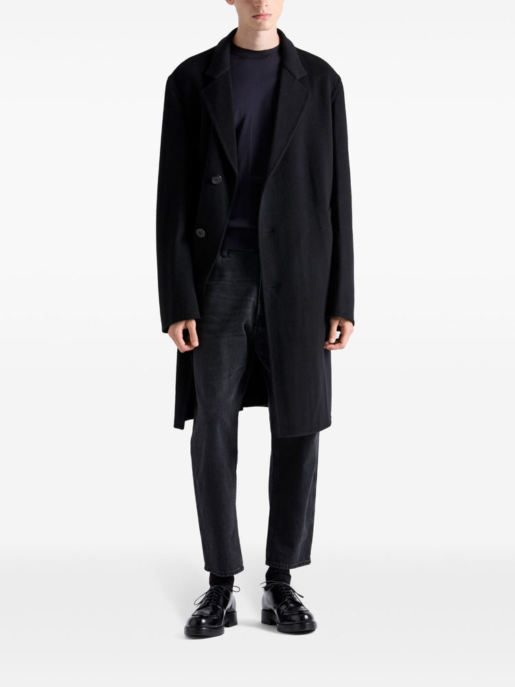 crew-neck silk jumper