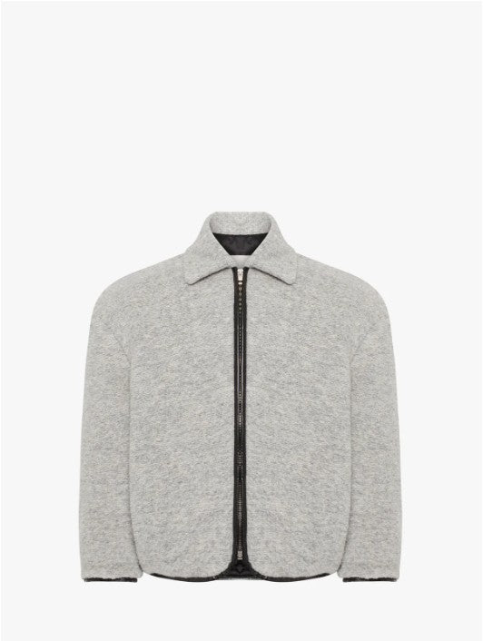 CONTRAST TRIM CASUAL JACKET