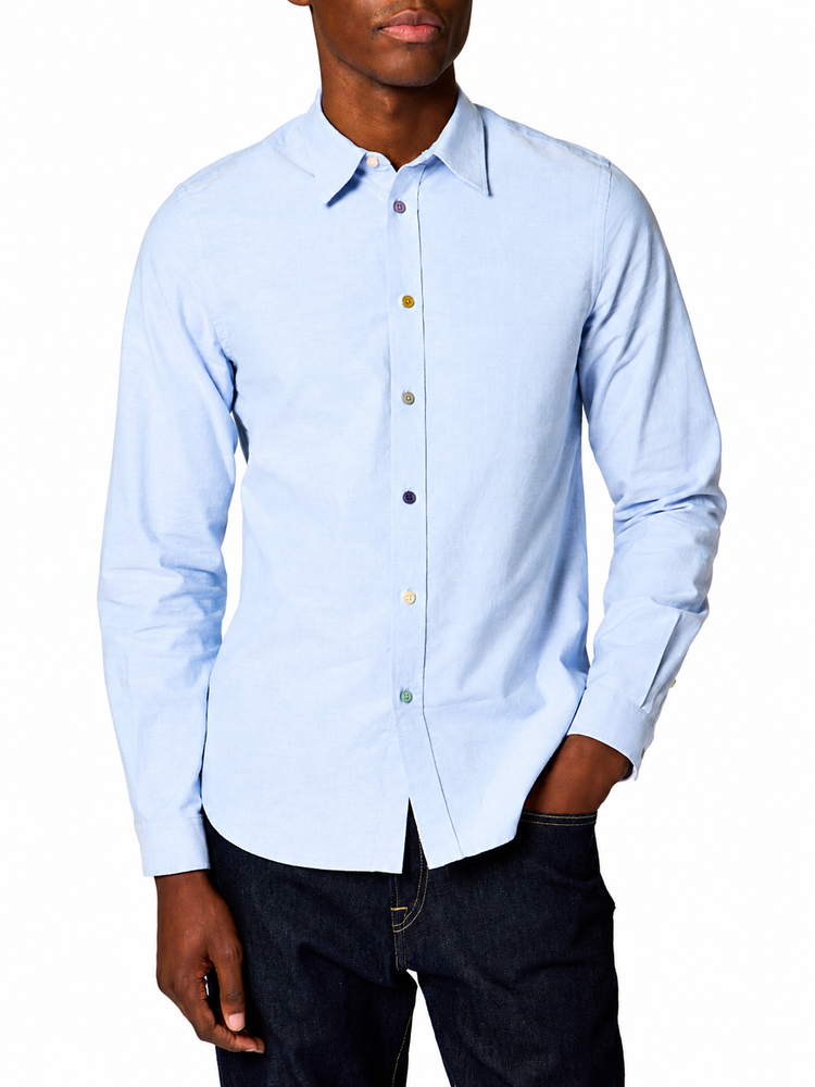 MENS LS TAILORED FIT SHIRT SS BUTTONS
