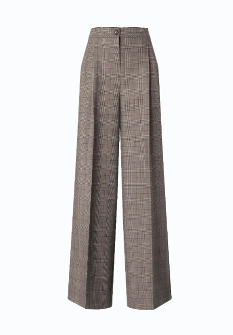 PLUMERIA PANTALONE MISTO LANA