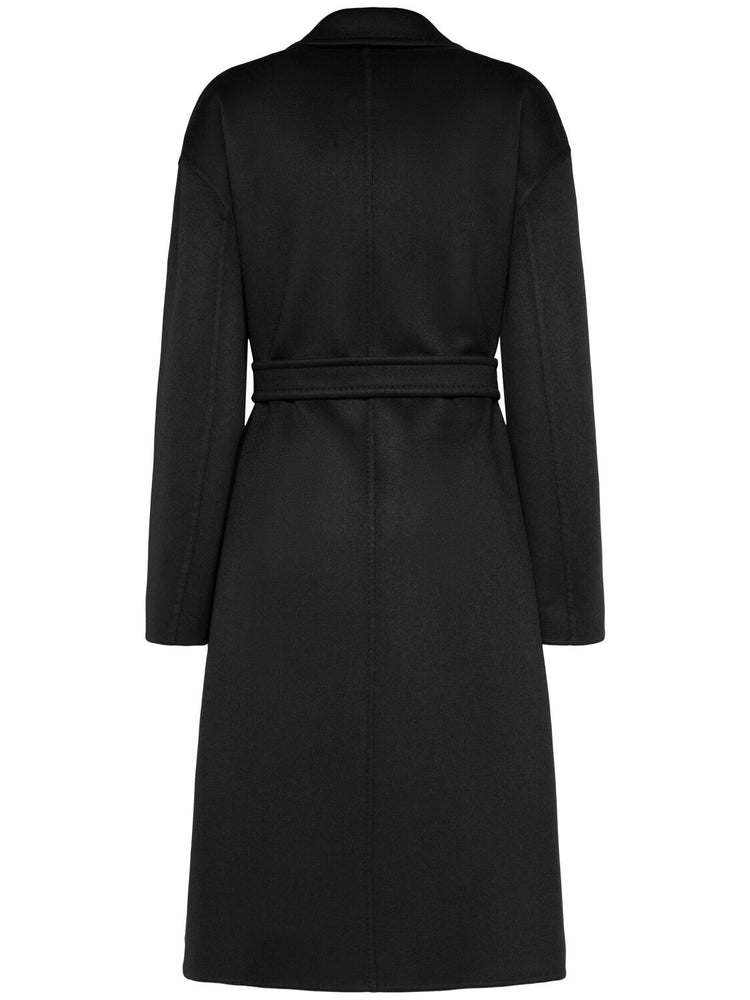 Melinda cashmere midi coat with belt
